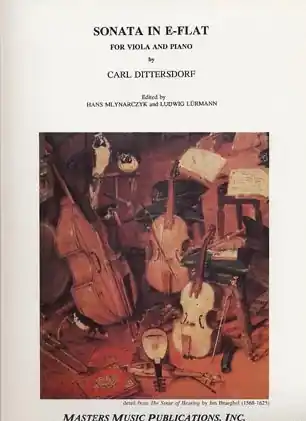 Limited Offer Dittersdorf, Carl: Sonata in Eb (viola & piano)