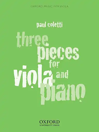 Express Delivery Coletti, P.: Three Pieces for Viola and Piano