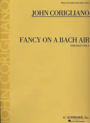 Corigliano, John: Fancy on a Bach Air for Solo Viola Price Drop