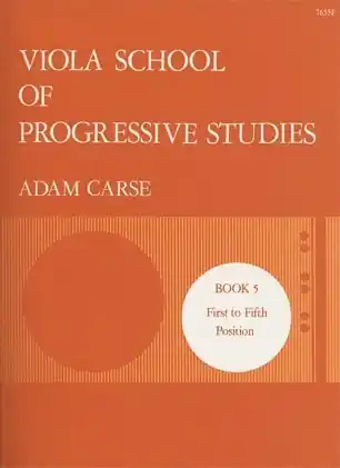 Carse: Viola School of Progressive Studies Bk.5 (viola) Special Discount