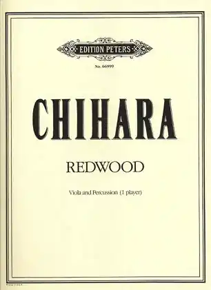 Chihara, Paul: Redwood (viola & percussion) Factory Price