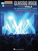 Seasonal Sale Classic Rock for Viola-10 Monumental Hits (audo access to playalong track included)