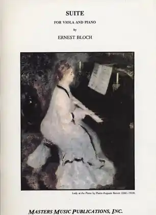 Bloch: Suite (viola & piano) Masters Music Genuine