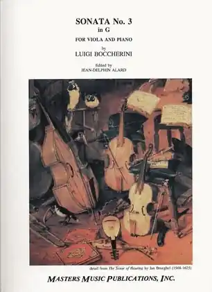 Bulk Order Boccherini, Luigi (Alard): Sonata No.3 in g (viola & piano)