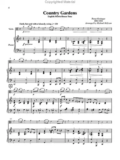 Barber, B.: Solos for Young Violists Volume 1, (viola & piano) Time-Limited