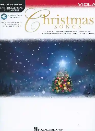 Fan Favorite Christmas Songs, Play-Along (viola & internet audio access included)