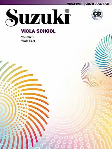 Suzuki: Viola School Vol. 9 (viola & CD) Same Day Shipping