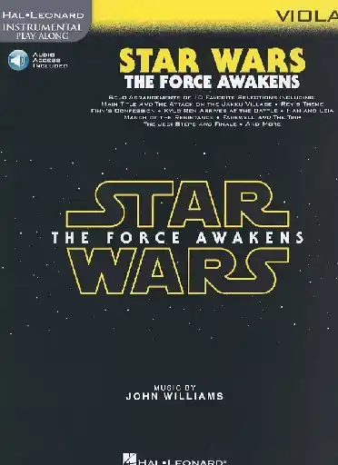 Exclusive Offer Williams, John: Star Wars The Force Awakens (viola & media access)