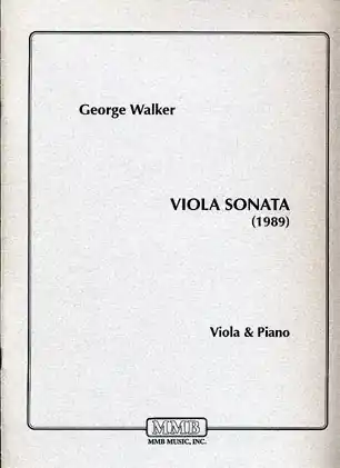 Seasonal Sale Walker, George: Viola Sonata (viola & piano)