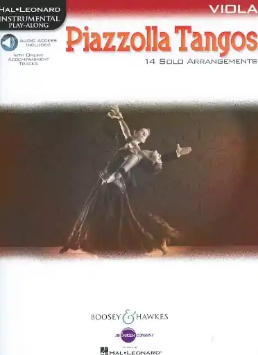 Warranty Included Piazzolla, Astor: Piazzolla Tangos (14 Solo Arrangements), with web access included (viola & web access)