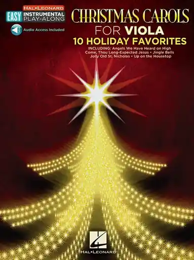 Christmas Carols for Viola-10 Holiday Favorites-Easy Instrumental Play-along (Audio access included) Budget