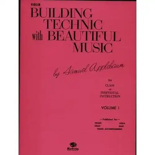 Popular Applebaum, Samuel: Building Technic with Beautiful Music Vol.1 (viola)