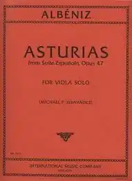Albeniz, Isaac: Asturias Op.47 (viola solo) Editor’s Pick
