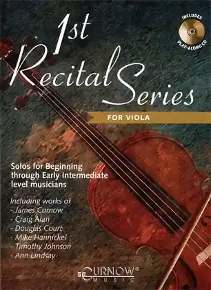 Curnow, James: 1st Recital Series for Viola (viola & CD) Luxury