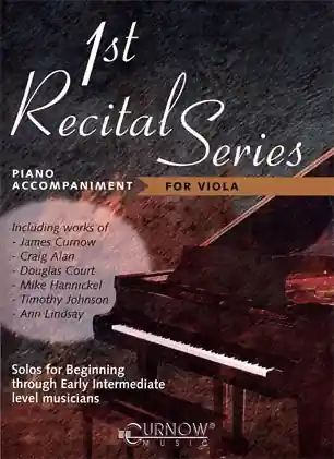 Curnow, James: 1st Recital Series for Viola (piano accompaniment) Money Back Guarantee
