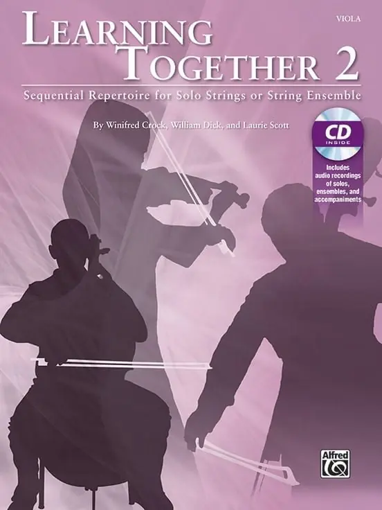Crock, Dick, & Scott: Learning Together 2 (viola)(CD) Alfred Authentic