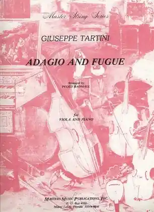 Tartini, Giuseppe (Radmall): Adagio & Fugue (viola & piano) Holiday Sale