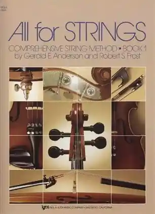 Anderson & Frost: All for Strings, Bk.1 (viola) Kjos Super Sale