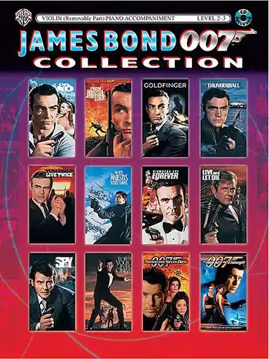 Cuellar, Carol: James Bond Collection for Strings (viola, CD) Genuine