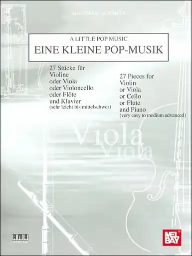 Buy Today Schmitz, Manfred: A Little Pop Music for Viola
