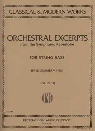 Zimmerman, Fred: Orchestral Excerpts Vol.2 (bass) Deal