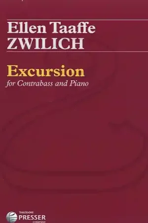Zwilich: Excursion (bass & piano) Presser Mega Sale