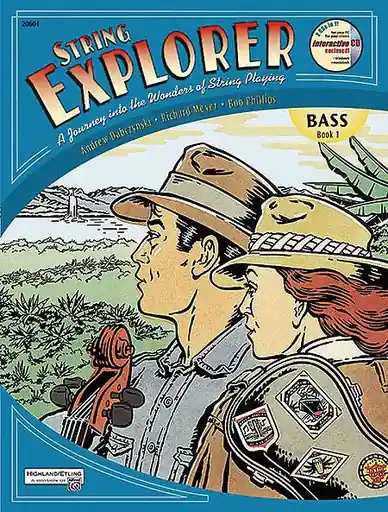 Dabczynski: String Explorer Bk.1 (Bass & CD) Fresh Stock