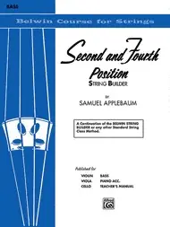 Applebaum, S.: Second and Fourth Position String Builder (bass) Grab Now