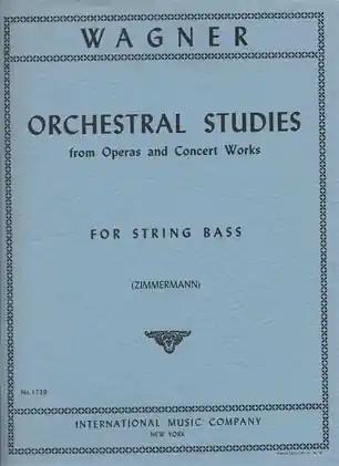 Wagner, Richard (Zimmerman): Orchestral Studies from Operas & Concert Works Fast Shipping