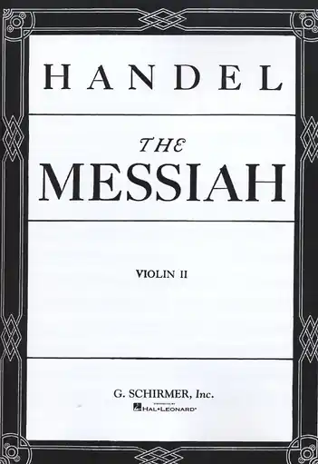 Editor’s Pick Handel, G.F.: The Messiah (Violin 2)