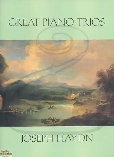 One Day Deal Haydn, F.J.: (Dover score) Great Piano Trios (piano trios) Dover Publications