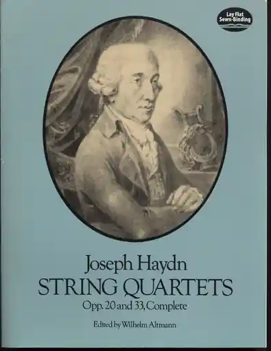 Haydn, F.J.: Dover SCORE String Quartets Op.20, 33 Money Back Guarantee
