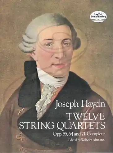 Haydn, F.J.: (score) 12 String Quartets, Op.55, 64 & 71 (string quartet) Dover Publications Hassle-Free Returns