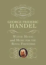 Budget Handel, G.F.: Dover miniature SCORE, Water Music and Music for the Royal Fireworks