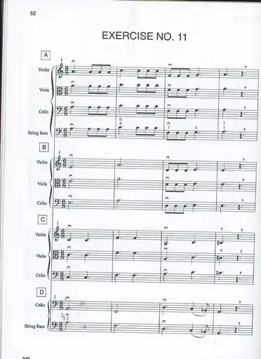 Viral Forque, Charles: Harmonized Rhythms for String Orchestra (score)
