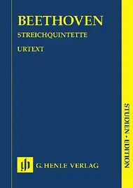Beethoven (Kurth): (study score) String Quintets - URTEXT (score) Henle Verlag Money Back Guarantee