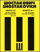 Shostakovich, D.: (Score) String Quartet No.1, Op.49 (string quartet) Buy Today