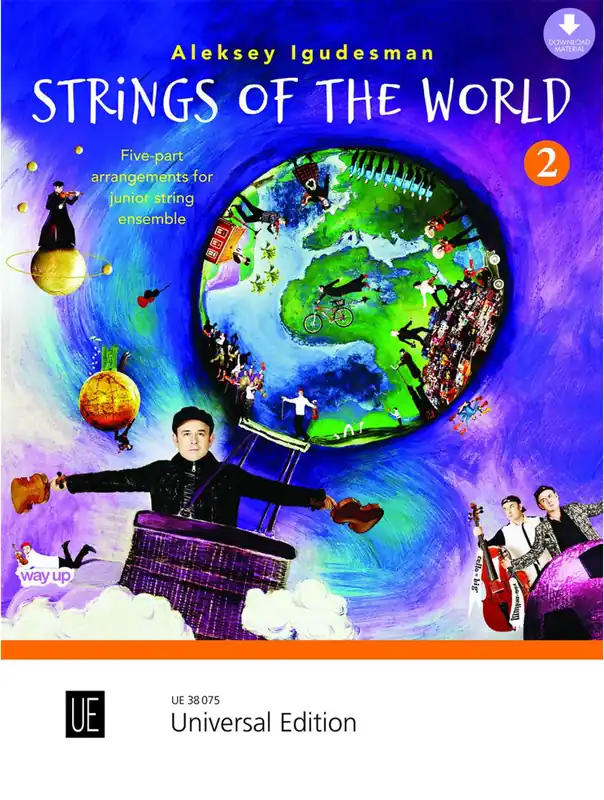 Big Sale Igudesman: Strings of the World 2 (string quintet) SCORE UE