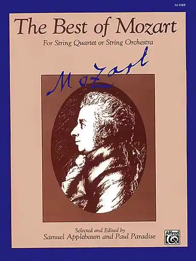 Applebaum, S. & Paul Paradise: The Best of Mozart (Score) Wholesale