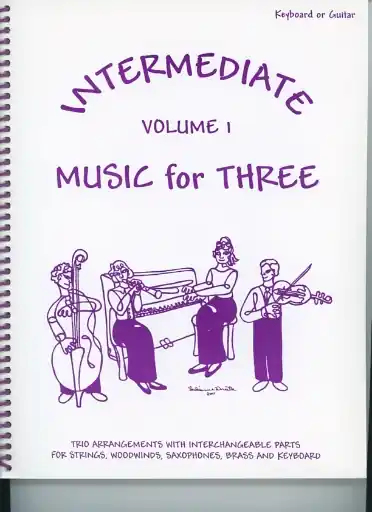 Today Only Kelley, Daniel: Music for Three Intermediate Vol.1 (piano or guitar)