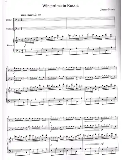 Martin, Joanne: Magic Carpet for Cello (Piano Acc.) Express Delivery