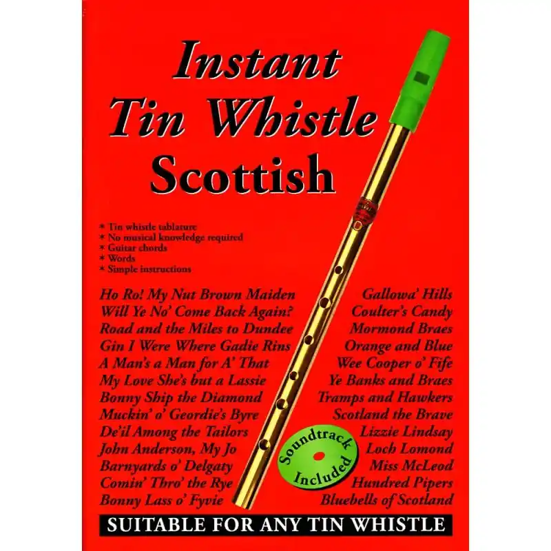 Instant Tin Whistle - Scottish High Quality