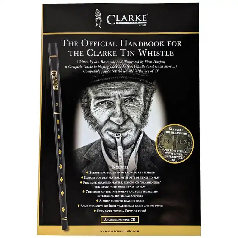 Special Discount The Clarke Tin Whistle Book&CD