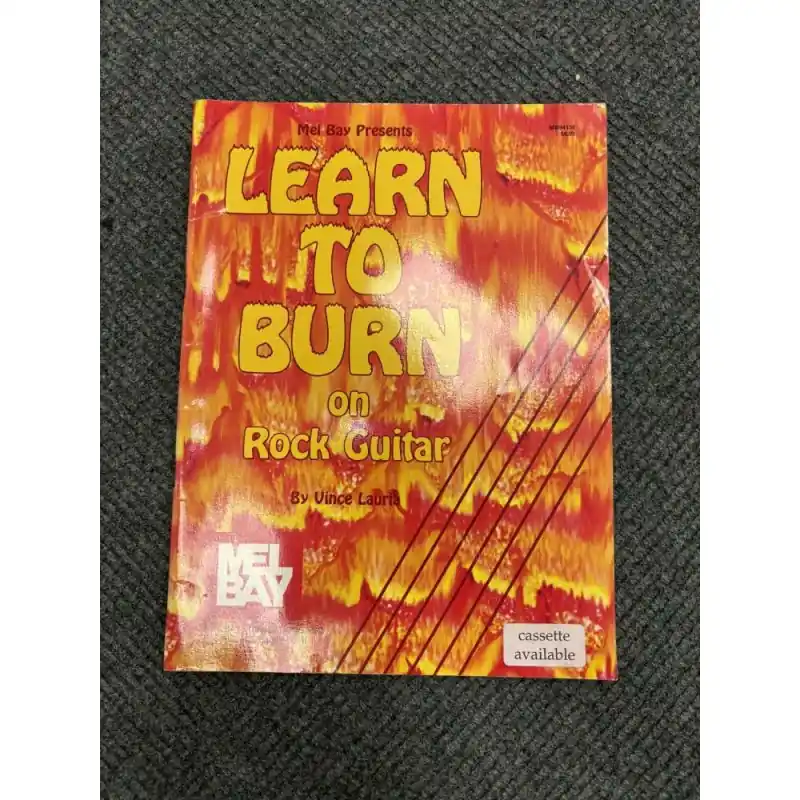 Learn to Burn on Rock guitar Scales book Vince Lauria Markdown