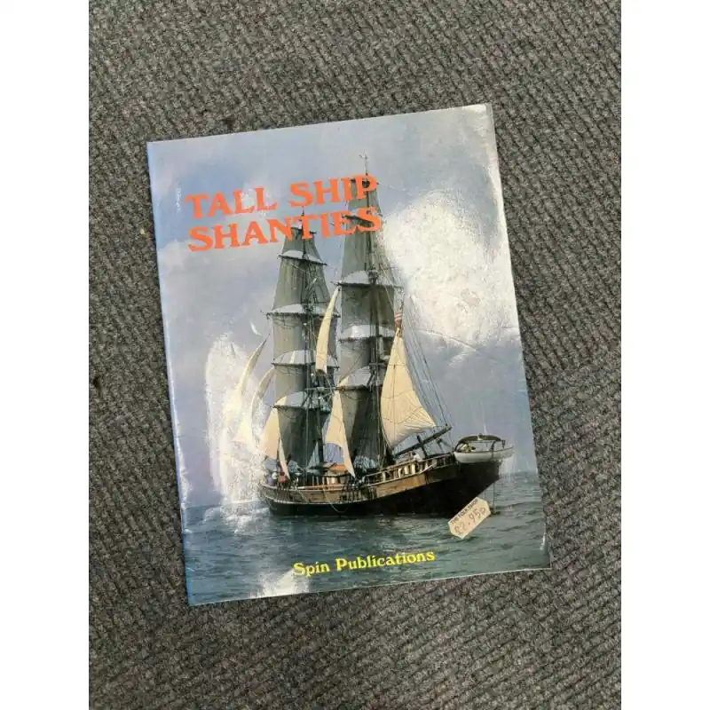 Tall Ship Sea Shanties 1982 Spin Publications In Demand