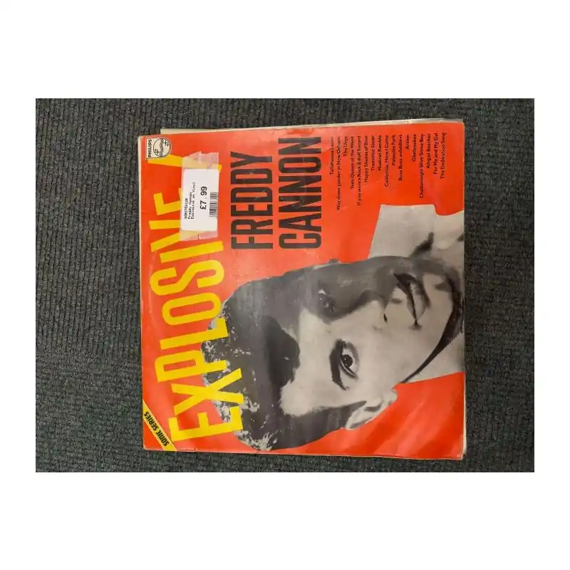 Freddy Cannon Explosive on Vinyl Brand New