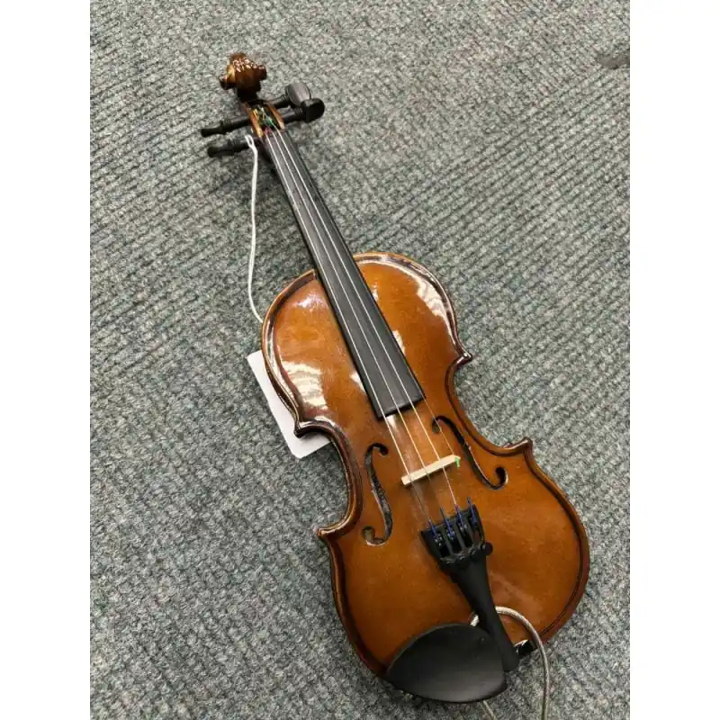 Trusted Brand Cremona SV-75 1\\/16Size Premier Novice Violin. Outfit. Handcarved solid spruce top and maple body