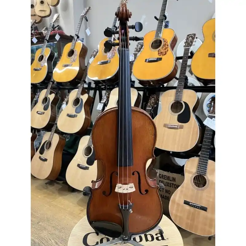 Mittenvald 4\\/4 violin (unlabled). 1 piece back. Newly set up. full ballaced tone. No case or bow. Mega Sale