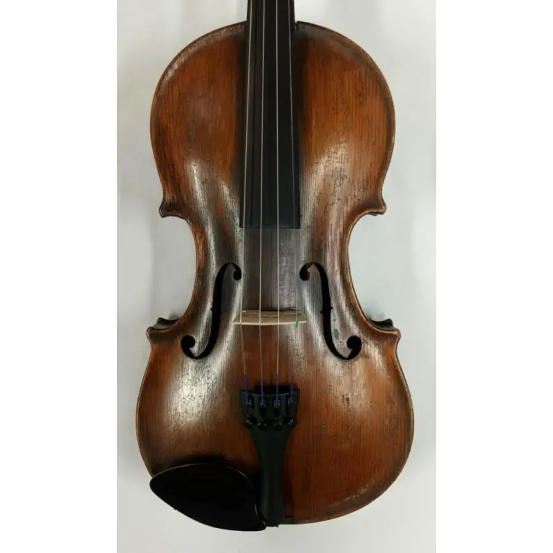 Must Have French 4\\/4 Caussin School Violin, 1890's, Two Piece Back, Antique Brown Varnish, Good Condition