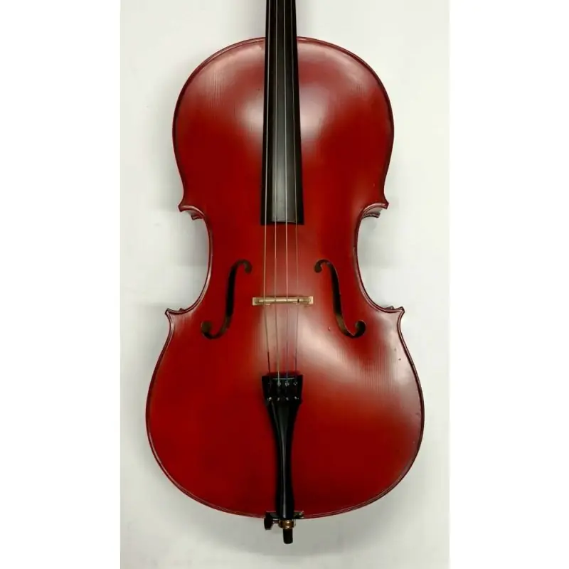 Best Seller Modern 3\\/4 Cello Outfit in good condition. Red varnish slight flame. Collection Only